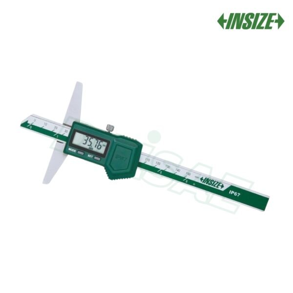 เครื่องวัดความลึกดิจิตอลกันน้ำ IP67 INSIZE 1149-200 ขนาด 8 นิ้ว