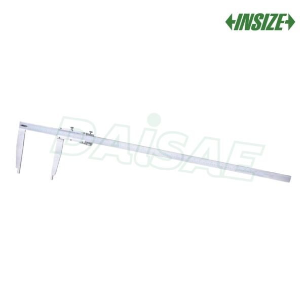 เวอร์เนียชนิดปากยาว แบบแยกส่วน Long Jaw Vernier Calipers (Separate Type) INSIZE 1215-622 ขนาด 24 นิ้ว/600mm Graduation 0.02mm