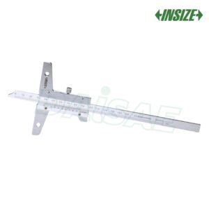 เวอร์เนียร์วัดความลึก (มีรูยึดสำหรับฐานต่อขยาย) INSIZE รุ่น 1247-200 ขนาด 8 นิ้ว