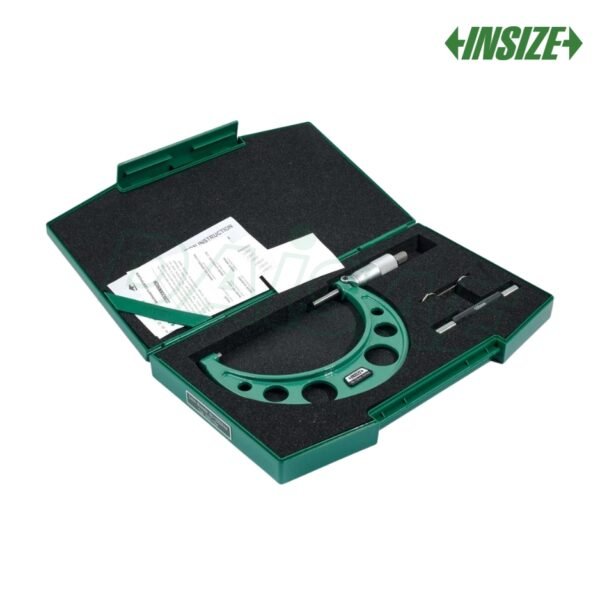 ไมโครมิเตอร์วัดนอก Outside Micrometers INSIZE 3203-125A ช่วงการวัด 100-125 mm - Image 3