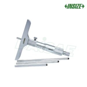 ไมโครมิเตอร์วัดความลึก INSIZE รุ่น 3240-100 (ปลายแบน) ขนาด 4 นิ้ว