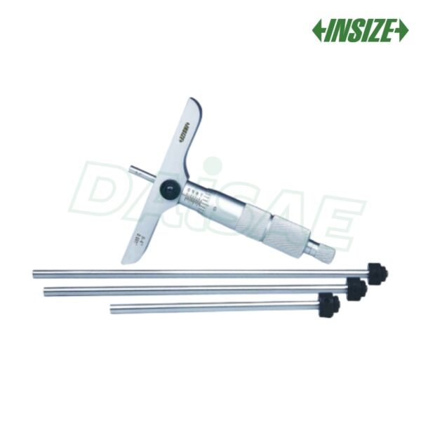 ไมโครมิเตอร์วัดความลึก INSIZE รุ่น 3241-B25 (ปลายแบน) ขนาด 1 นิ้ว