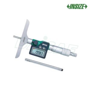 ไมโครมิเตอร์วัดความลึกแบบดิจิตอล INSIZE รุ่น 3540-100 (ปลายแบน) ขนาด 4 นิ้ว