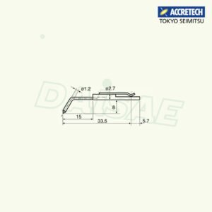ACCRETECH DM43814 stylus l Surface Roughness Tester
