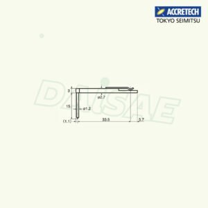 ACCRETECH DM43815 stylus l Surface Roughness Tester