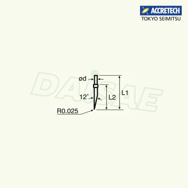 ACCRETECH DM45501/DM45502/DM45503 stylus l Contourecord Tester