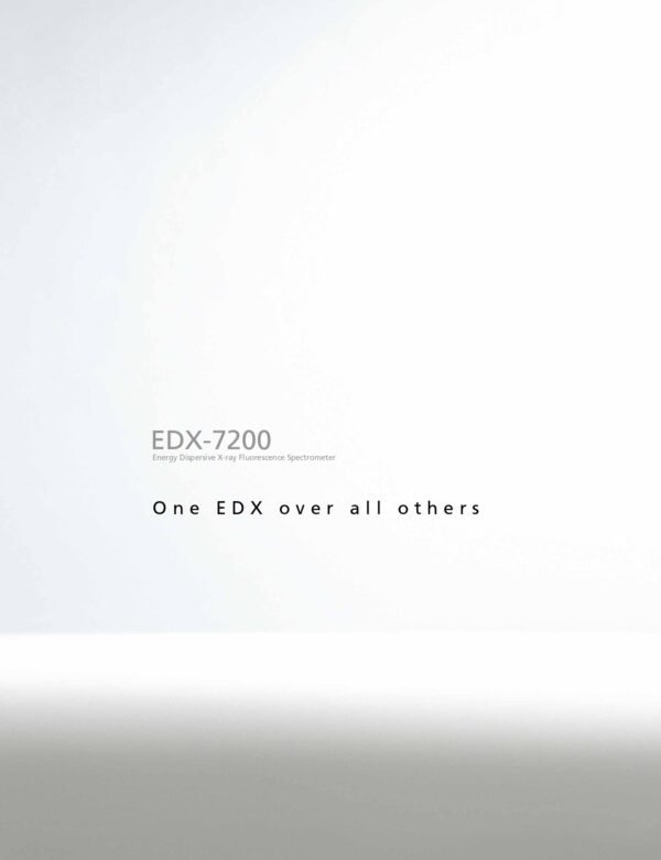 EDX-7200 - SHIMADZU CORPORATION