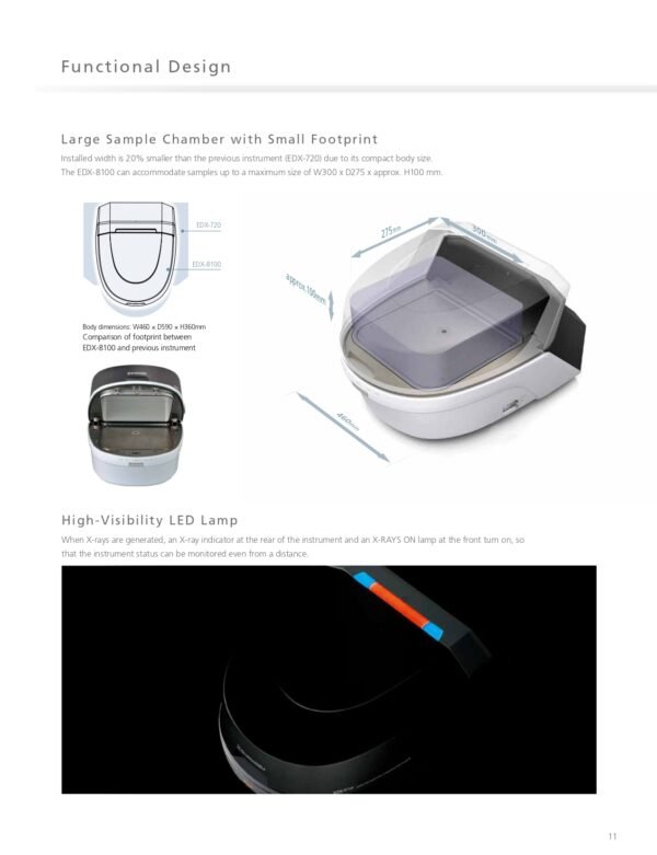 จำหน่าย SHIMADZU EDX-8100 | เครื่องวัด RoHS Screening Analysis (check RoHS) - Image 12