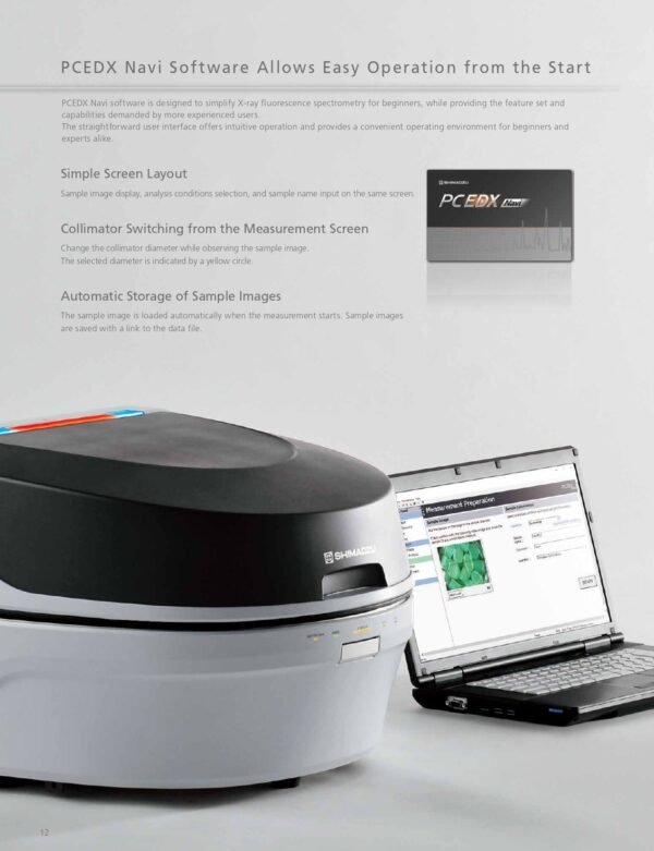 จำหน่าย SHIMADZU EDX-8100 | เครื่องวัด RoHS Screening Analysis (check RoHS) - Image 13