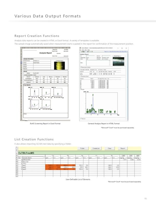 จำหน่าย SHIMADZU EDX-8100 | เครื่องวัด RoHS Screening Analysis (check RoHS) - Image 16