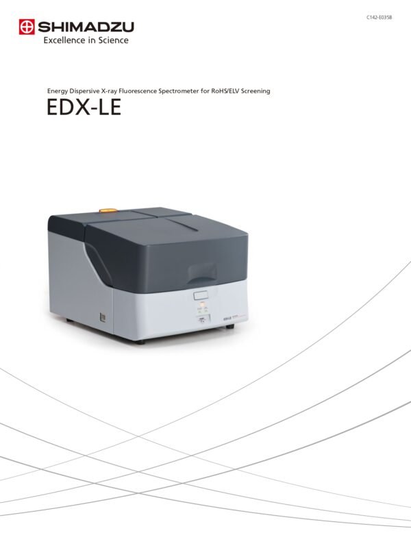 จำหน่าย SHIMADZU EDX-LE | เครื่องวัด RoHS (Check RoHS) (Cd, Pb, Hg, Cr, Br, Cl, and Sb) - Image 2