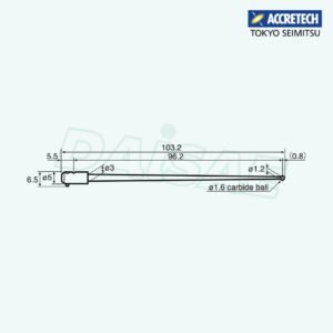 ACCRETECH EM46100-S302 stylus l Rondcom Tester
