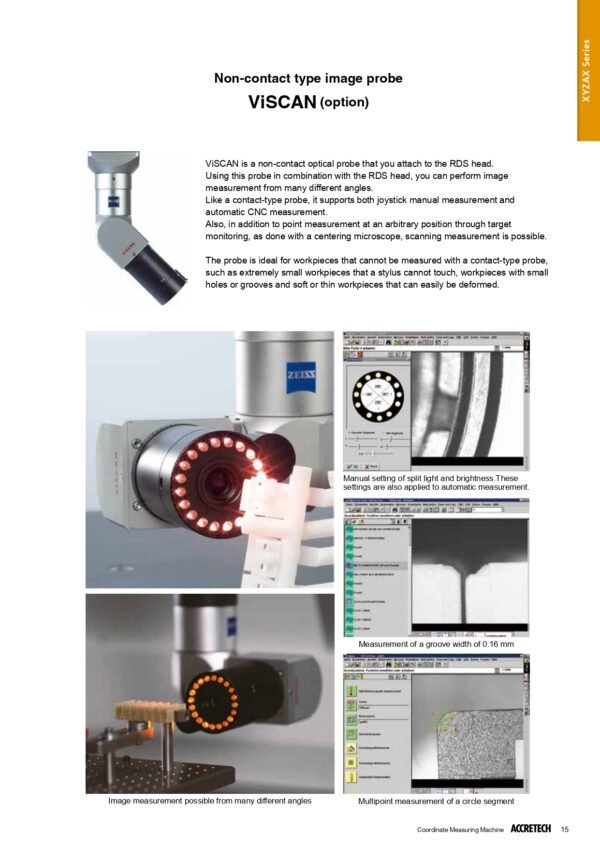 XYZAX-AXCEL-RDS ตัวแทนจำหน่าย ACCRETECH CMM ประเทศไทย มีทีม services เครื่องวัดขนาดชิ้นงานแบบ 3 มิติ เครื่องมือวัด 3D แอคเครเทค (ACCRETECH CMM) COORDINATE MEASURING MACHINE