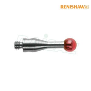 Renishaw l M2 Ø3 mm ruby ball, stainless steel stem, L 10 mm, EWL 7 mm รุ่น A-5000-3604