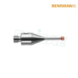Renishaw l M2 Ø1 mm ruby ball, stainless steel stem, L 10 mm, EWL 4.5 mm รุ่น  A-5000-7806