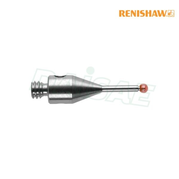 Renishaw l M2 Ø1 mm ruby ball, stainless steel stem, L 10 mm, EWL 4.5 mm รุ่น  A-5000-7806