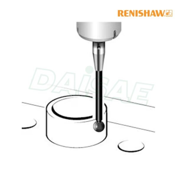 Renishaw l M2 Ø1 mm ruby ball, stainless steel stem, L 10 mm, EWL 4.5 mm รุ่น  A-5000-7806 - Image 3