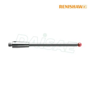 Renishaw l M2 Ø2 mm ruby ball, tungsten carbide stem, L 30 mm, EWL 22.8 mm รุ่น A-5003-0036