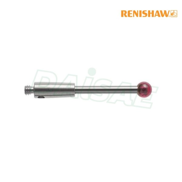Renishaw l M2 Ø3 mm ruby ball, tungsten carbide stem, L 20 mm, EWL 17 mm รุ่น A-5003-0938
