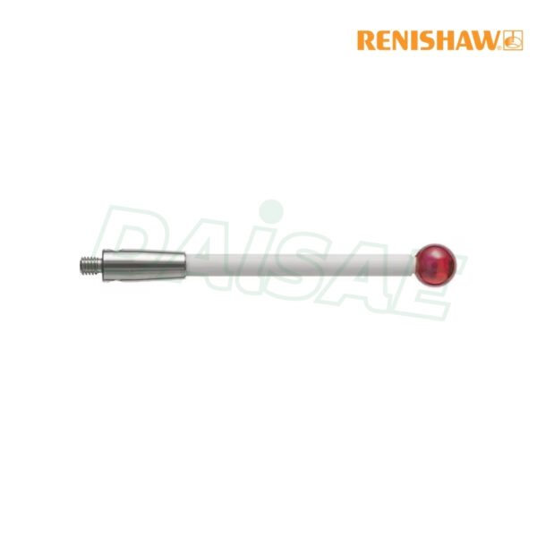 Renishaw l M2 Ø4 mm ruby ball, ceramic stem, L 30 mm, EWL 30 mm รุ่น A-5003-1370