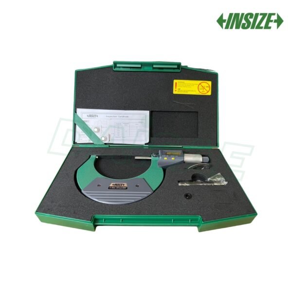 ไมโครมิเตอร์ ดิจิตอล Digital Outside Micrometers INSIZE 3109-100A ช่วงการวัด 75-100mm. - Image 3