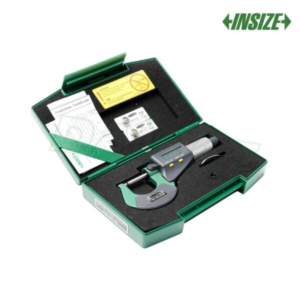 ไมโครมิเตอร์ ดิจิตอล Digital Outside Micrometers INSIZE 3109-25A ช่วงการวัด 0-25mm. - Image 3