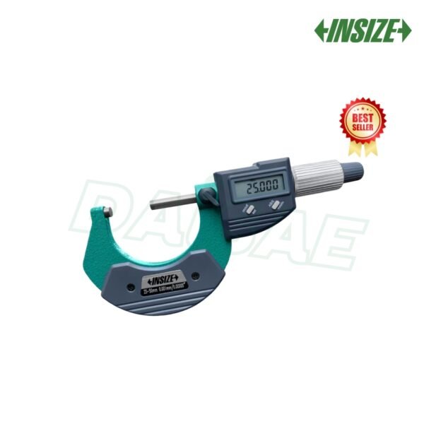ไมโครมิเตอร์ ดิจิตอล Digital Outside Micrometers INSIZE 3109-50A ช่วงการวัด 25-50mm.